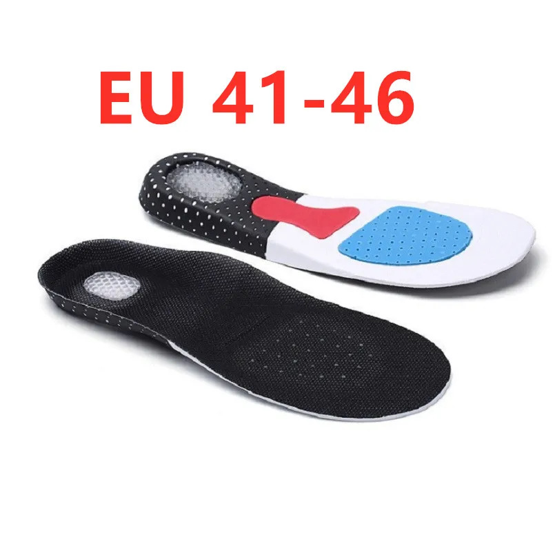 EU 41-46 Cresfimix Semelle De Chaussures унисекс, высокое качество, синий цвет, массажная мягкая обувь, вставные стельки, женские, плюс размер, Удобные стельки B5594 - Цвет: EU 41-46