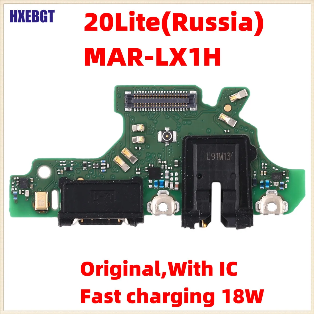 

Original For Honor 20 Lite (Russia) MAR-LX1H USB Charging Port Flex Cable Fast Charging 18W Charge Board Dock Connector