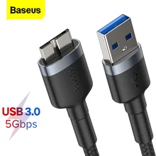 Baseus usb 30 к micro b кабель 5 Гб быстрый тип a для передачи
