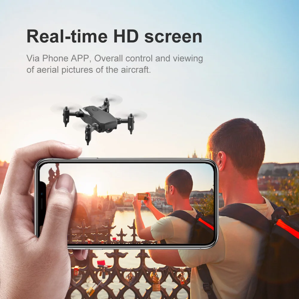 LF606 Wifi FPV Foldable RC Drone with 4K HD Camera Follow Altitude Hold 3D Flips Headless RC Helicopter Mini Aircraft Kid's Toys LF606 Wifi FPV Foldable RC Drone with 4K HD Camera Follow Altitude Hold 3D Flips Headless RC Helicopter Mini Aircraft Kid's Toys