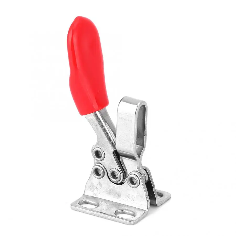 Toggle Clamp 304 Stainless Steel Quick Release Toggle Clamp Horizontal Fixture Holding Capacity 280KG Woodworking Clamps