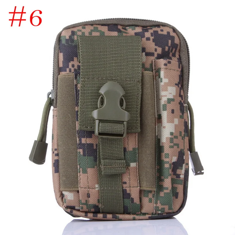 Мужская тактическая Сумка Molle, поясная сумка, маленький карман, военная поясная сумка, сумка для бега, сумка для путешествий, походная сумка, инструмент для улицы - Цвет: 6