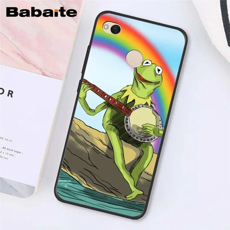 Babaite Кермит зеленая лягушка с изображением забавных милых гей чехол для телефона для Xiaomi mi5 6 A1 A2Lite Mi9 9SE mi8lite F1 Mix2 2S Max2 3
