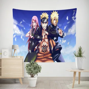 

Anime Naruto Ultimate Ninja Painting Tapestry 3D Printing Tapestrying Rectangular Home Decor Wall Hanging 004