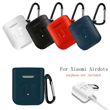 

Accessory With Carabiner Dustproof Portable Shockproof Protective Soft Silicone Durable Earphone Case For Xiaomi Airdots Pro