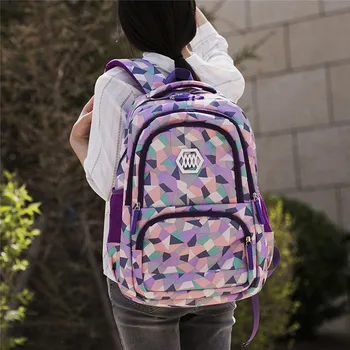 

High Quality Backpack For Girls Students Shoulder School Bag Oxford Wild Kids Men Women Bag Personality Travel Backpacks E26