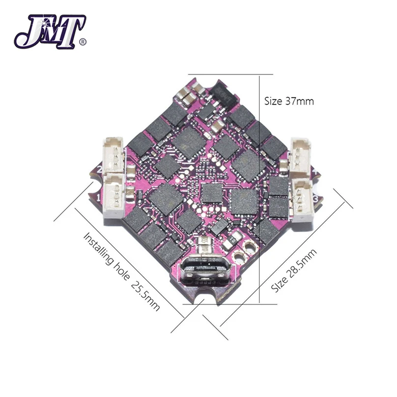 DIY FPV гоночный Дрон Combo 4x EX1103 бесщеточный двигатель + Supra F4 F411 Контроллер полета AIO OSD