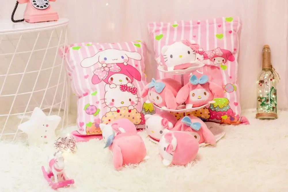 Милые конфеты плюшевые игрушки Моделирование закуска пледы Подушка kawaii sakura Кролик Плюшевые креативный мешок из 8 шт. игрушки для детей/малышей - Цвет: 16