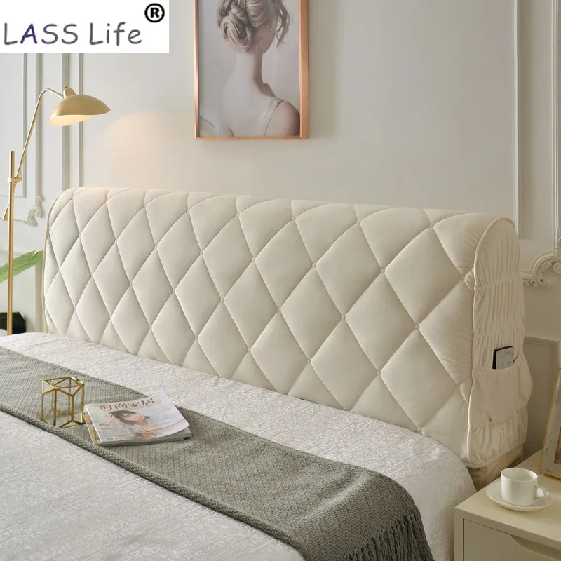 Thicken Bed Head Cover All-inclusive Headboard Back Protective Case Bedspread Colchas Para Cama | Дом и сад