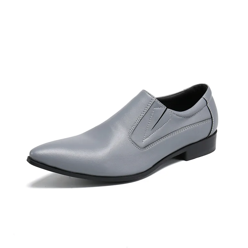 

2021 Luxury Brand Italy Men's Loafers Pure Color Flat Slip-On Driving Shoes Leather Wedding Party Dress Prom Casual Shoes Men