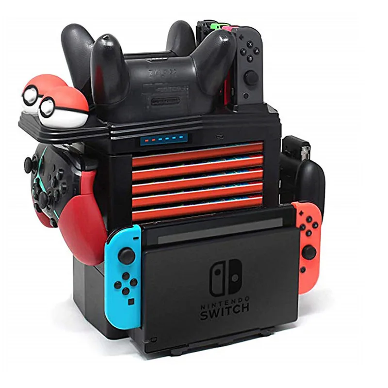 

Kjh Switch Multifunctional Storage Bracket Handle Charging Base Nspro Handle Poke Ball Storage Rack