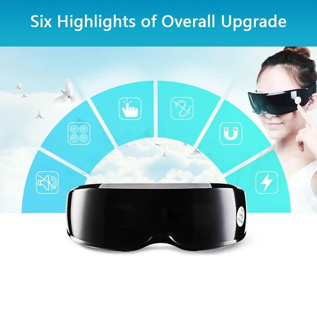 Multifunctional Intelligent Charging Eye Massager Health Eye Protection Visual Vibration Relaxation Care