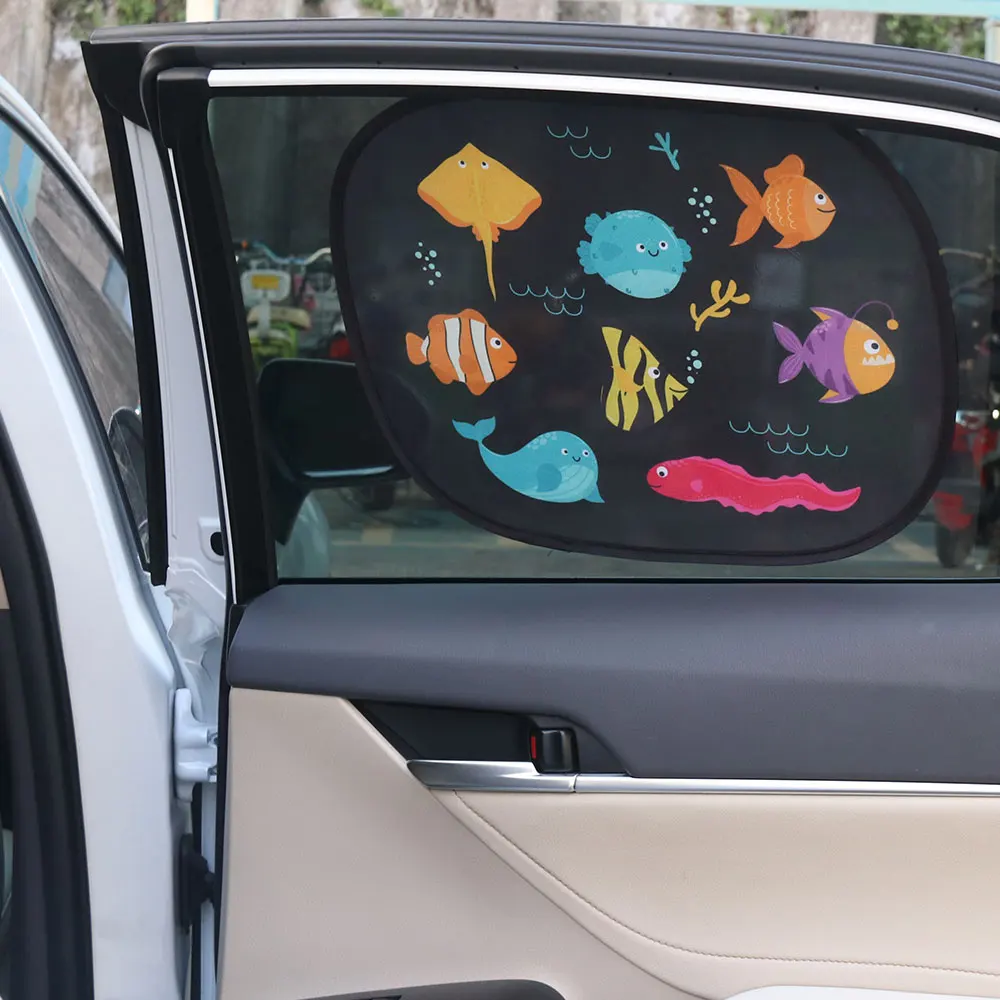 2 uds. De visera para bebé, parasol de luz solar de coche para chico, parabrisas para bebé, ventana de coche, protección solar para ventana de techo