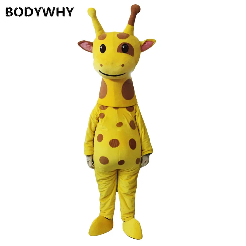 

2020 Giraffe Mascot Costume High-quality Easter Handmade Mascot Suits Cosplay Party Game Dress Outfits Clothing Advertising