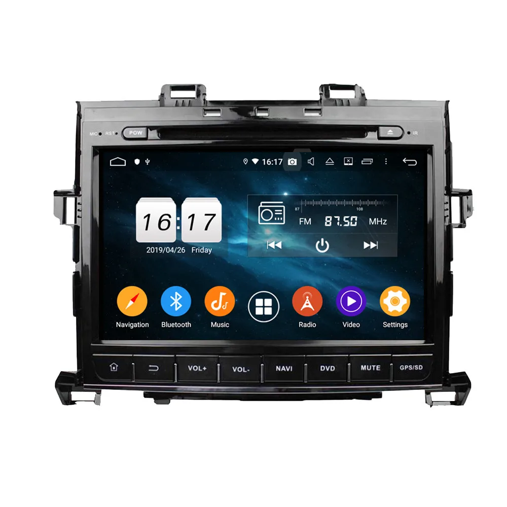 

9 "Android 13 MT8667 автомобильный DVD-плеер 8 + 128G 8 ядер для Toyota Alphard 2007-2013 стерео радио аудио навигация DSP мультимедиа