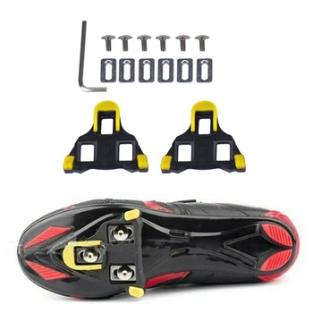 

Durable Bicycle Pedals Self-Locking SPD Cleats Cycling Shoes Splint Road Bike Cleat Accessories Anti-Skid MTB Pedals For Bicycle