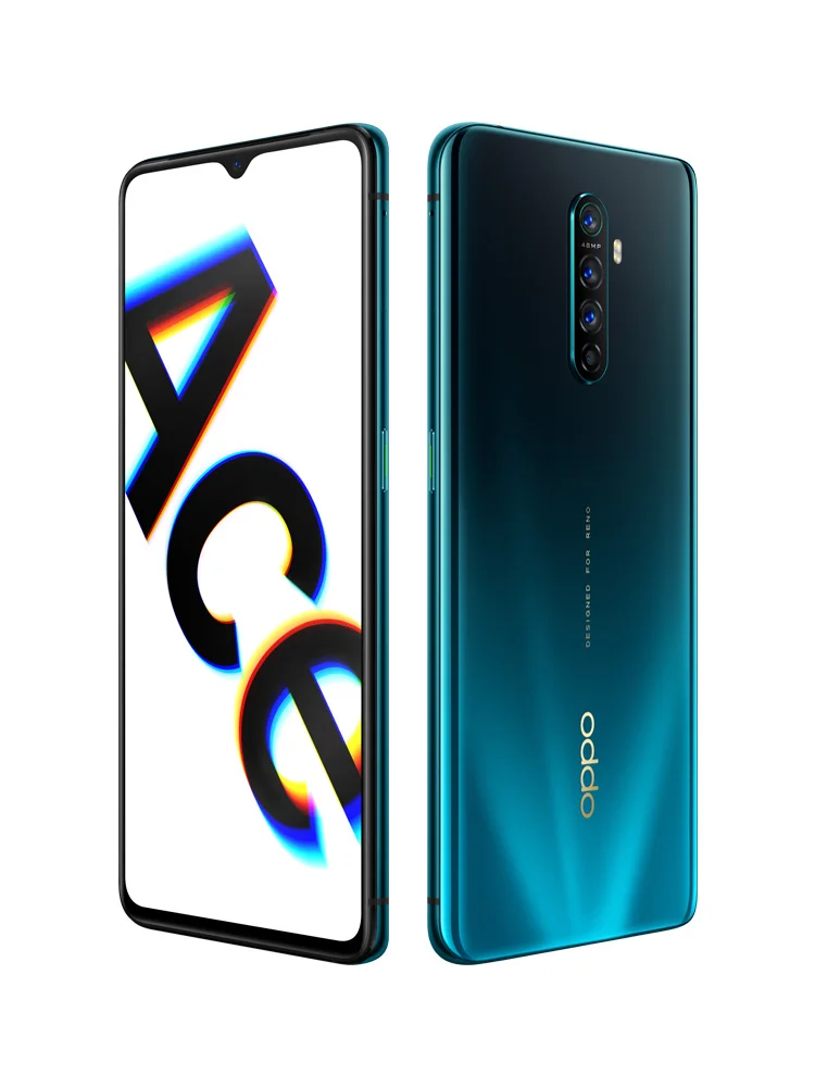 OPPO Reno Ace 6," 5x zoom двойная поддержка Wi-Fi NFC Google Play 90 Гц игровой AMOLED экран 8 Гб 128 ГБ 48MP 65 Вт Super VOOC gps 4000 мАч - Цвет: 12G 256G Blue