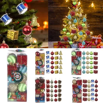 

20pcs/Lot 3.5cm Christmas Balls Shatterproof Hanging Xmas Tree Ornaments Wedding Party Home Decoration New Year Gift
