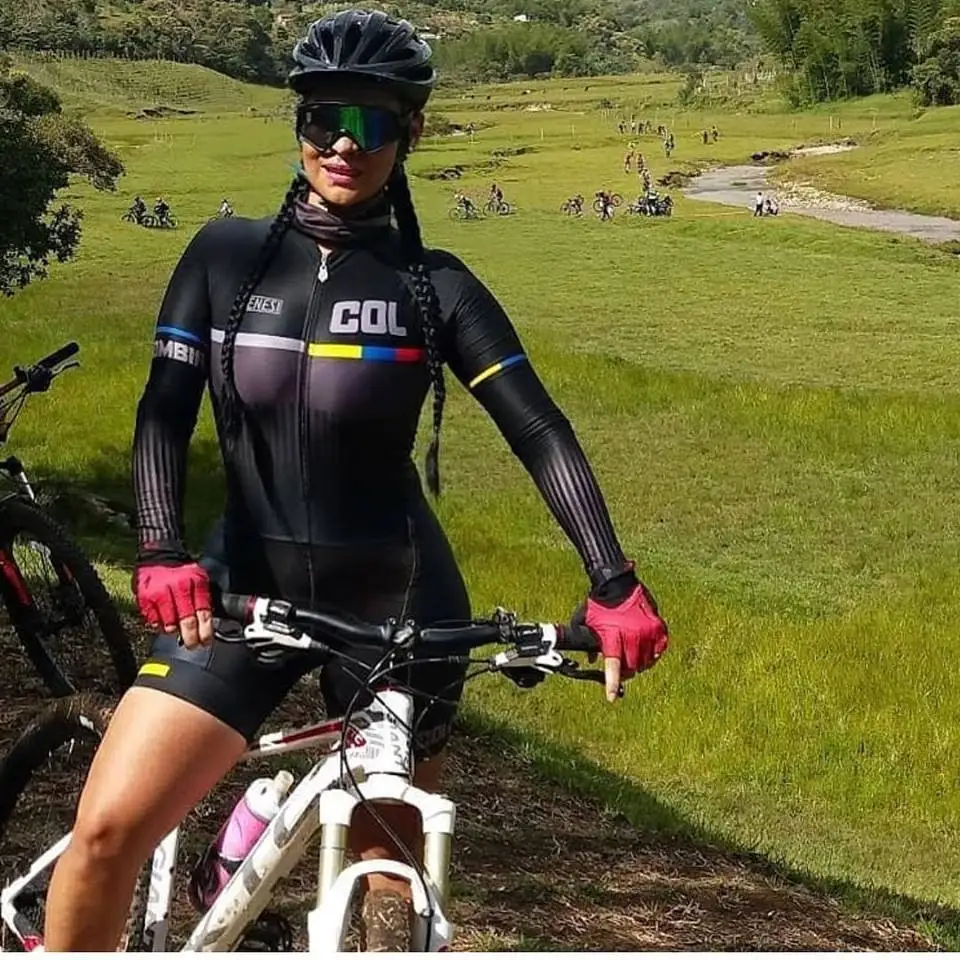 skinsuits 13 Frenesi colombia, костюм для триатлона на заказ, Женский Ретро велосипедный костюм, Ropa Ciclismo Mujer Mtb, велосипедный комбинезон - Цвет: skinsuits 13