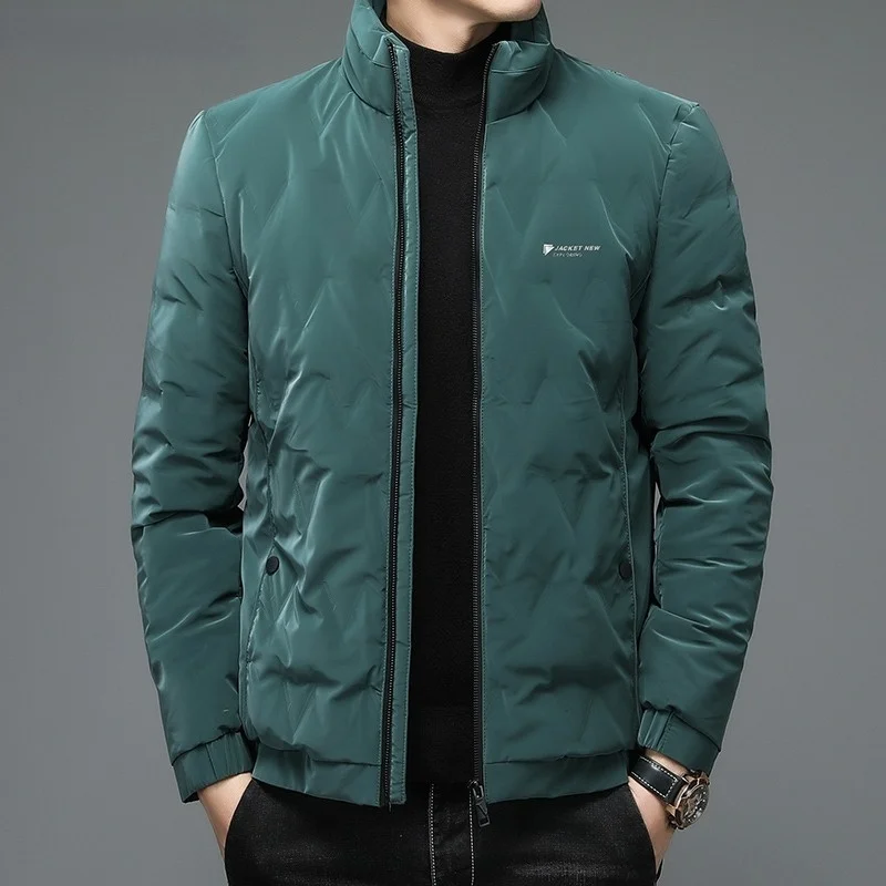 

Mens Luxury Fashion Down Jacket Warm Windbreaker Coats Clothes Men High End Winter New Brand Designer Casual Puffer Jacket