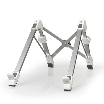 

Laptop Stand Portable Folding Angle Adjustable Notebook Aluminum Bracket Cooling Bracket for 11-15.6 Inches