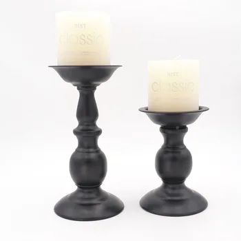 

Nordic Iron Candle Holders Metal Candle Stand and Set Tea Light Holder Table Centerpiece Home Decoration Romantic Wedding FC302