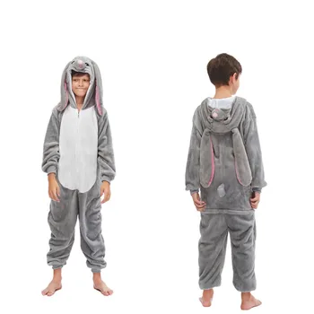 

Unicorn Kigurumi Child Kids Flannel Soft Winter Sleepwear Christmas Carnival Party Pokemon Pajama Animal Outfit Homewear