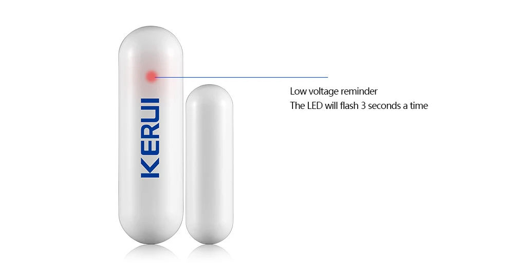 3 шт./лот KERUI D026 беспроводной Окно магнитный датчик двери детектор для дома охранная сигнализация