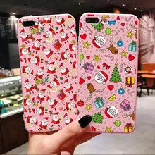 Веселый Рождественский чехол Vogue girl для iPhone 11 Pro Max новогодний розовый мягкий чехол для телефона с лосем для iPhone X 6 6S 7 8 Plus Xs XR XS MAX