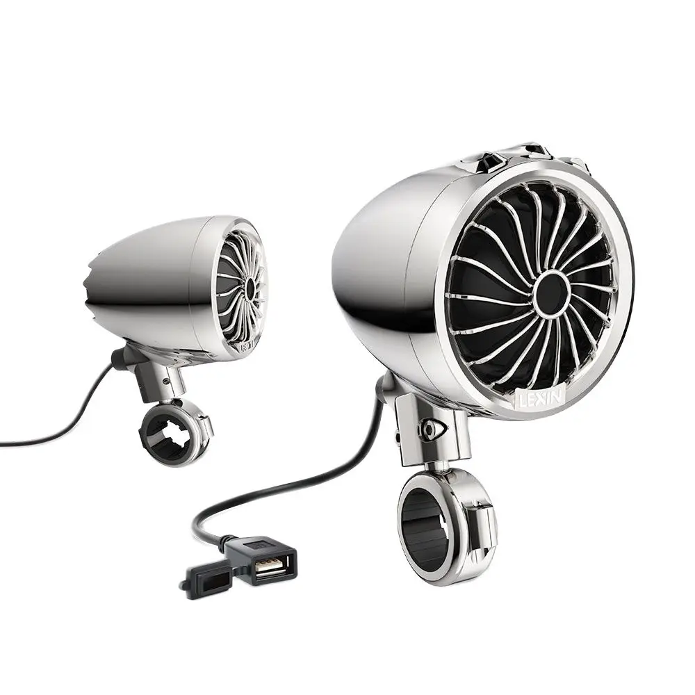 Мотоциклетные аксессуары Lexin динамики Q3 USB FM функция Bluetooth 5 1 IP67 водонепроницаемый