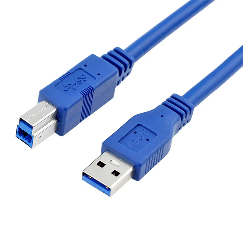 

USB 3.0 A Male AM to USB 3.0 B Type Male BM Extension Printer Wire Cable USB3.0 Cable for Printer Supper Speed