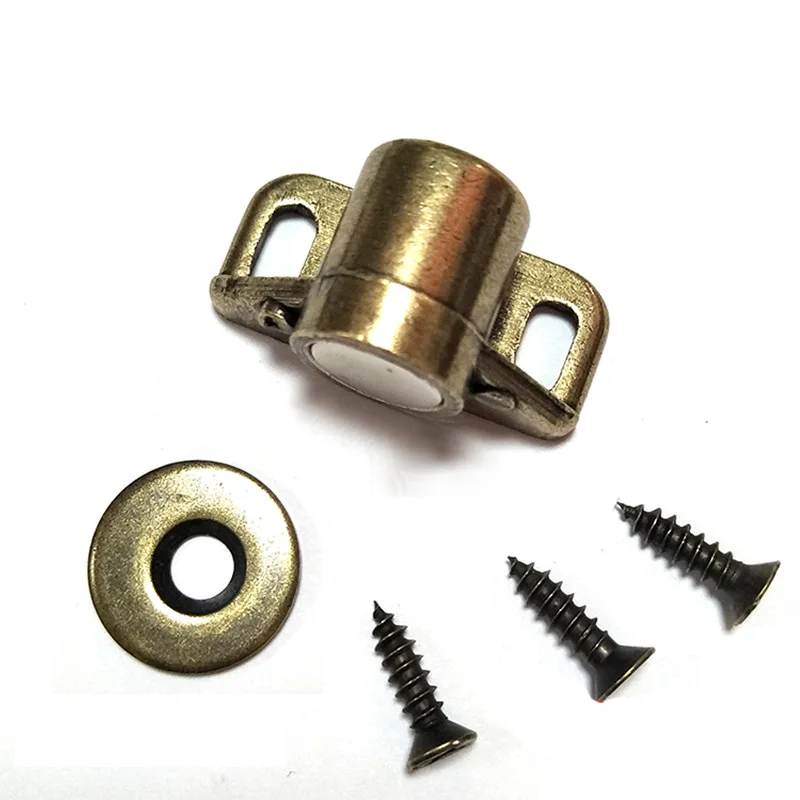 Retro Zinc Alloy Door Stop Closer Stoppers Wardrobe Hardware Furniture