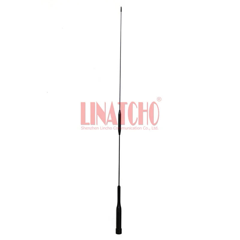 bom desempenho preto vhf uhf dupla banda longa distância antena magro longo rádio do carro