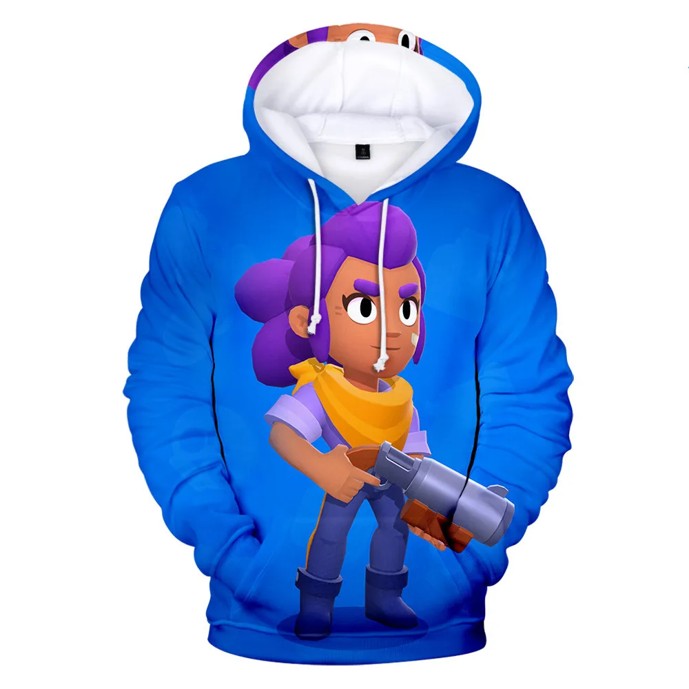 3 To 12 Years Kids Hoodies Shooting Game 3D Printed Hoodie Sweatshirt boys girls Harajuku Cartoon Jacket Tops Teen Clothes