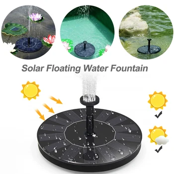 

Solar Water Pump Power Panel Kit Pool Submersible Fountain Garden Plants Watering Power Fountain Pond Garden Outdoor Decor