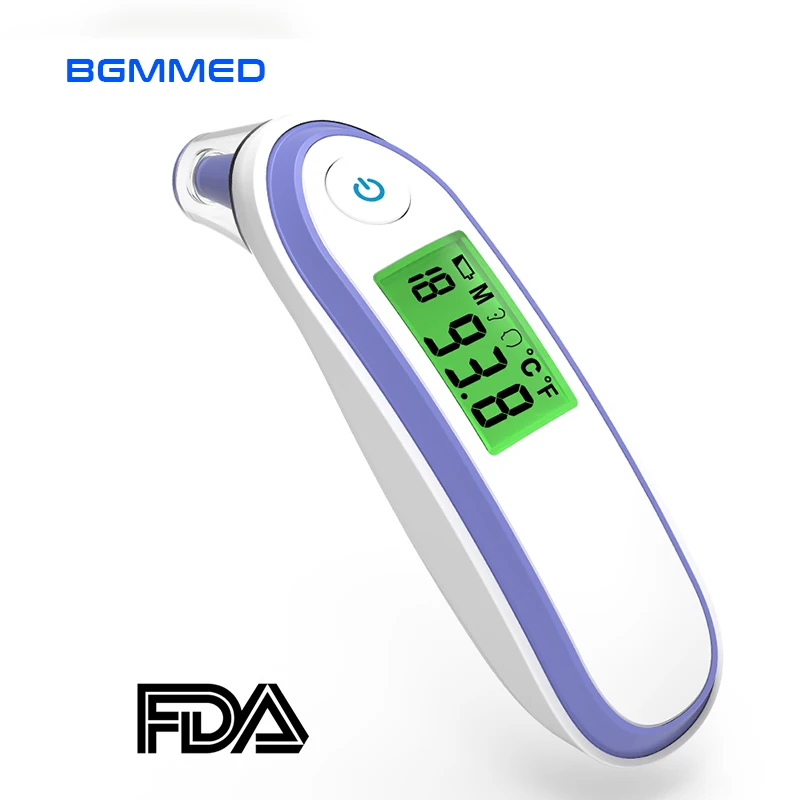 

Medical Digital Infant Infrared Thermometer Baby Ear Forehead Fever Thermometer Alarm with Child & Adult CE Approved