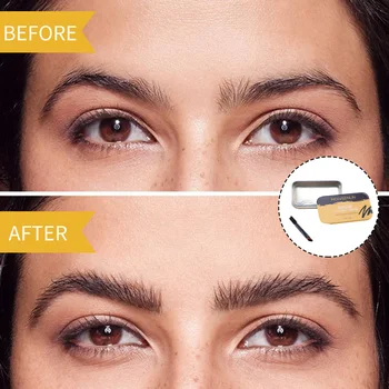 

2 Pcs Eyebrow Styling Soap Durable Waterproof Practical Brow Wax Eyebrow Makeup Kit Makeup Tool Eyebrow Styling Cream for Women