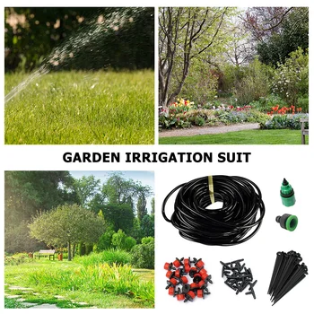 

10-50M Garden Auto Drip Watering Kit Automatic Plants Watering Hose Dripper Plant Flower Balcony Spray Drip Irrigation Systems