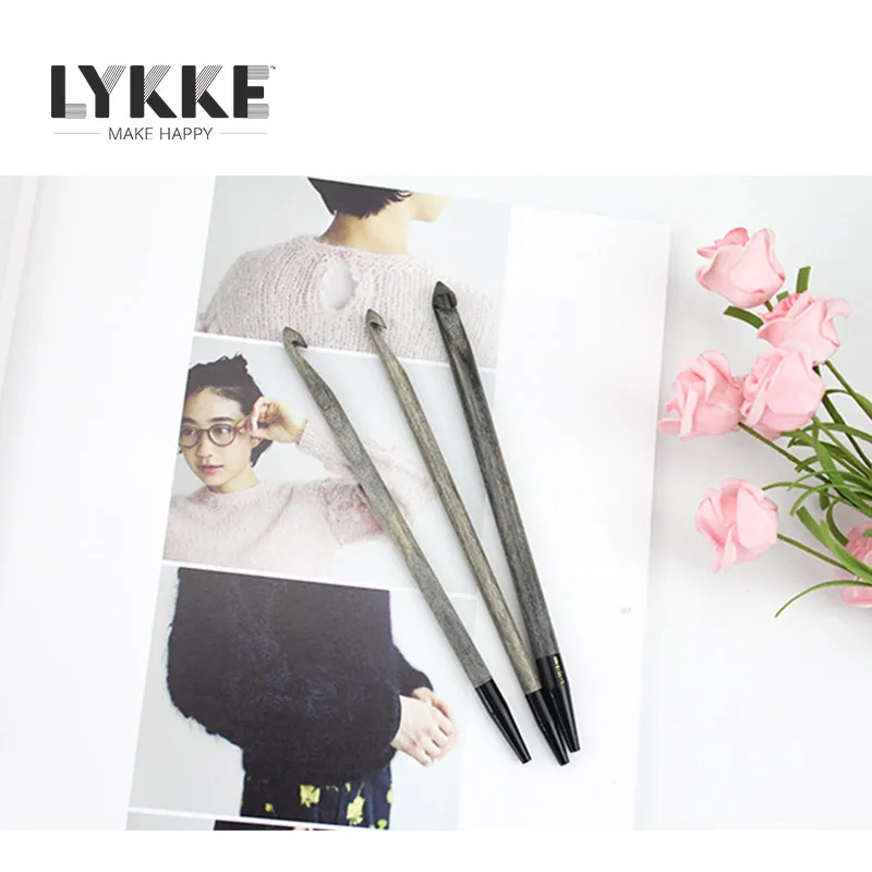 LYKKE "(15 см) Сменный Набор крючков для вязания крючком