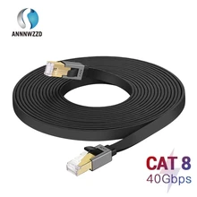 Cat8 Ethernet Cable 40Gbps 2000MHz High Speed Network Cable Ethernet Cable For Laptops PS 4 Router RJ45 Patch Cord Cat 8 Cable