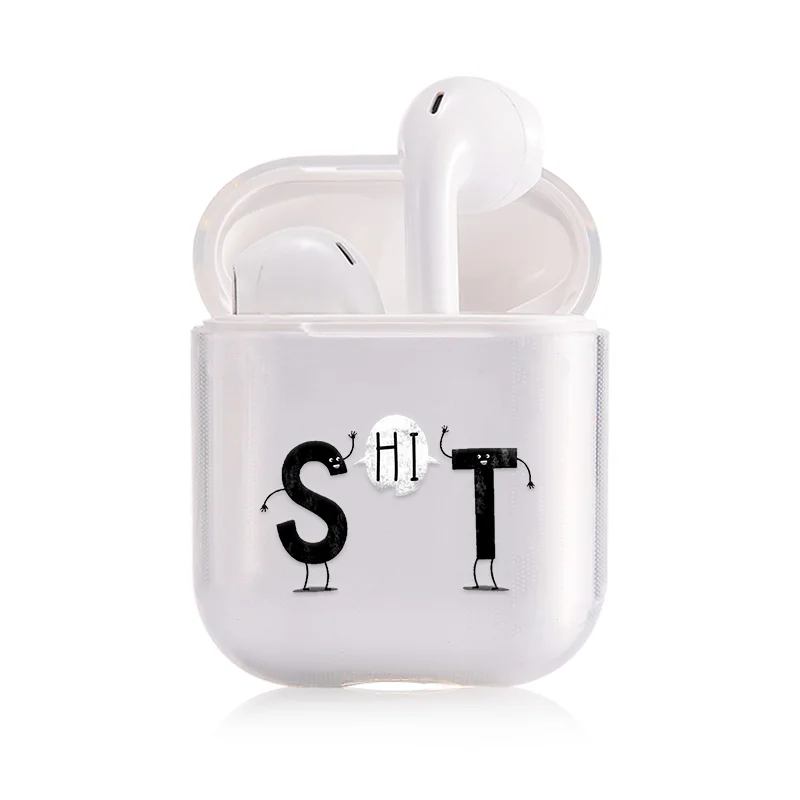 I000071 Мягкий чехол для наушников для Apple Airpods 1/2 противоударный чехол для Apple гарнитура для Airpods чехол s Маргаритка Защитные чехлы для пар - Цвет: I000071