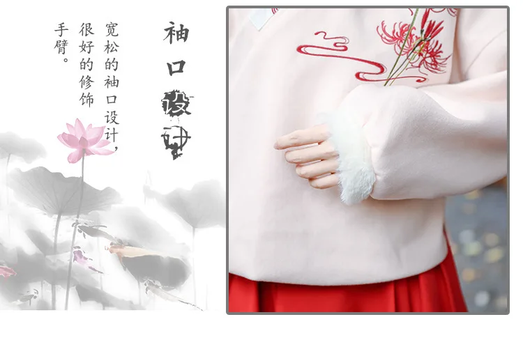 Вышивка Hanfu Женские китайские танцевальные костюмы зимнее платье феи праздничный наряд певцы Восточное представление одежда DC3162