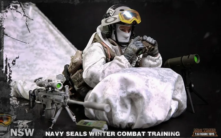 1:6 масштаб Военная фигурка кукла солдат ВМС США зима для обучения 1" фигурка Кукла коллекционная пластиковая модель игрушки