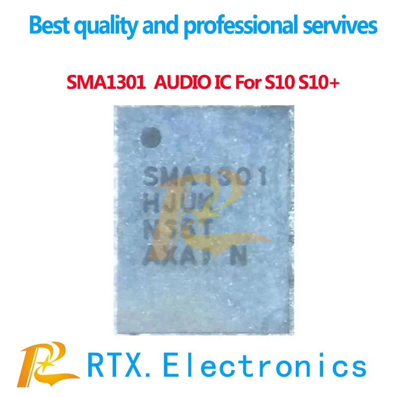 1-10 шт. Оригинальный Новый SMA1301 аудио ис для Samsung S10 + G970 G973 G975 A105F кольцо кодек Звук