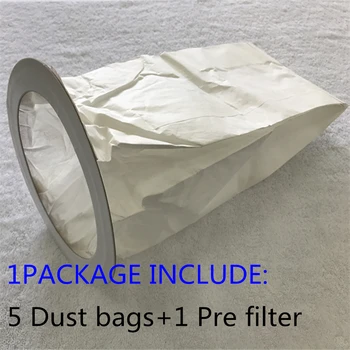 

Nilfisk vacuum filter dust bags(#1471097500) fit GD10 Back/ Adgility 10XP/CAV2.2