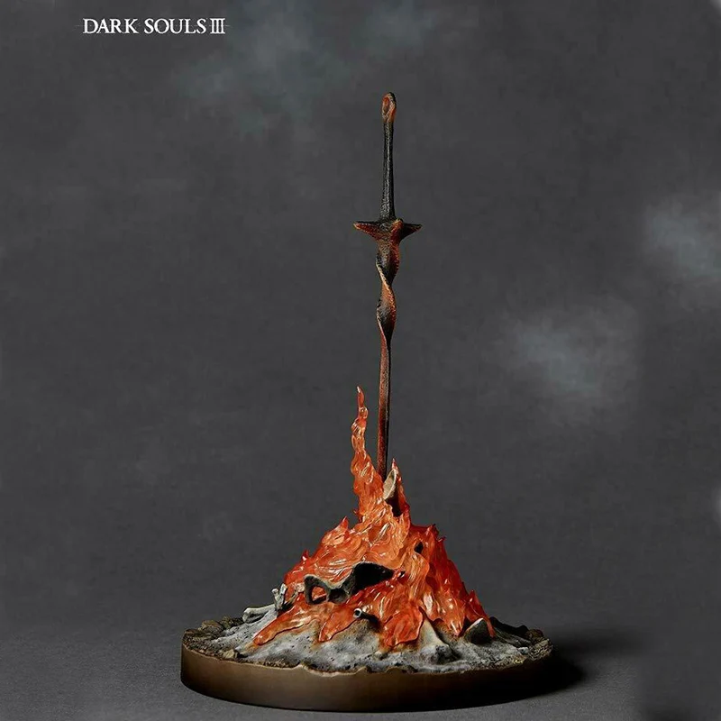 Details about   Dark Souls Bonfire Glow Sword 23cm PVC Figure Toy with LED Light show original title