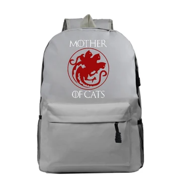 

Teenagers School Bags Student Laptop Mother of Cats Backpack for Unisex Book Bag Boys Girls Schoolbag Children Bookbag Backpacks