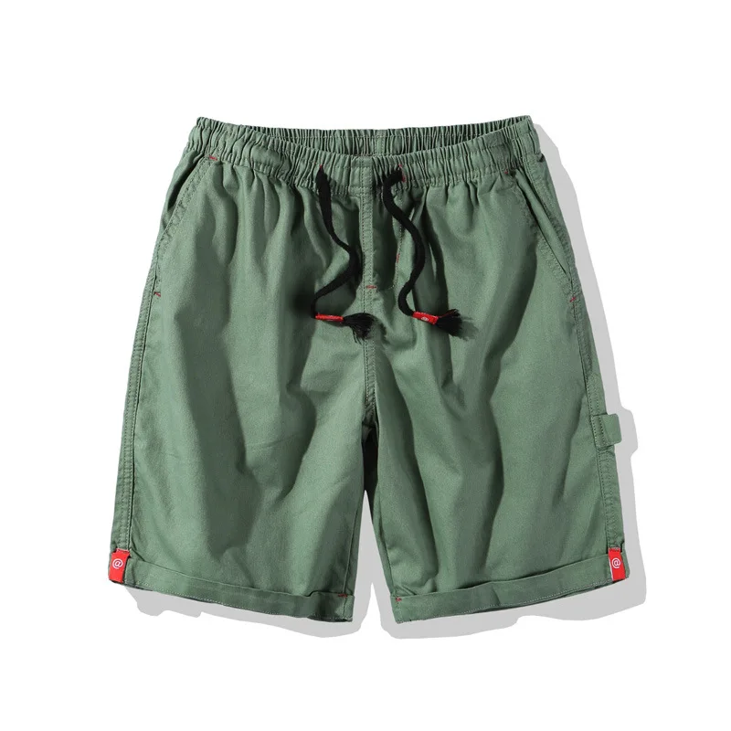 Летние повседневные шорты, шорты для работы, мужские шорты свободного кроя для подростков, спортивные шорты в японском стиле, стильные мужские шорты
