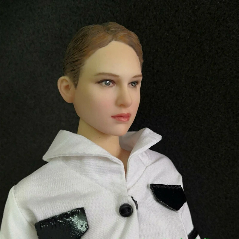 1/6 масштаб экшн-голова резьба модель1/6 Масштаб Natalie Portman бледная голова ваять модель игрушки подходит для 12 "фигуры тела