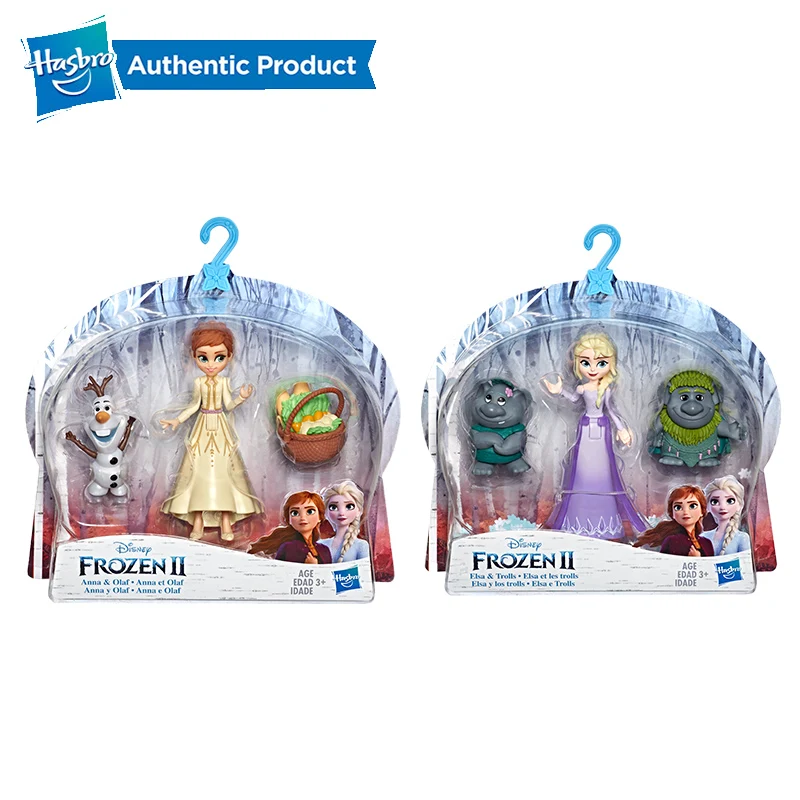 Hasbro Дисней Принцесса Холодное сердце Эльза Анна маленький подарок набор Дисней Холодное сердце маленькие куклы как праздник подарок на день рождения 2 фильма